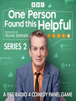 cover image of One Person Found This Helpful